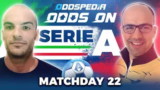 Odds On: Serie A - Matchday 22 - Free Football Betting Tips, Picks & Predictions