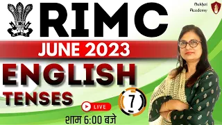 RIMC June 2023 | RIMC Online Coaching | English Tenses | RIMC Online Classes | Patna | Lucknow