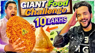 Rs10 LAKH GIANT FOOD CHALLENGE 😱 (#4)