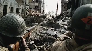 Saving Private Ryan (1998 movie clip) The final battle.