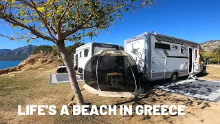 Greece Beach Park Ups - Greek Motorhome adventures 2022