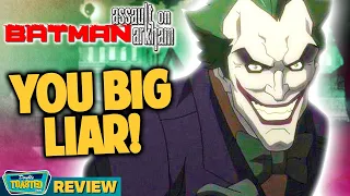 BATMAN ASSAULT ON ARKHAM - MOVIE REVIEW | Double Toasted