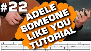 adele someone like you sungha jung fingerstyle tutorial tab (guitarclub4you)