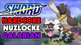Can I Beat a Pokemon Sword Hardcore Nuzlocke Using Galarian Forms ONLY!?
