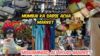 Mohammad Ali Road Street Market | Ladies Kurti, Niqab, Kids Clothes, Jewellery, Bags at Cheap Rate