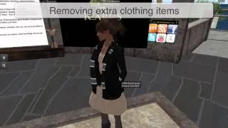 Changing Your Clothing in Second Life