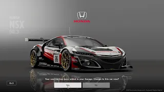 Gran Turismo™SPORT | Honda NSX Gr.3 | Test Race