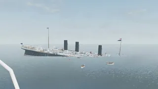 RMS Canopic Sinking in 1 Minute