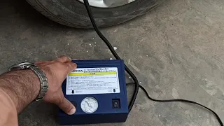 How to use a Car air pump #original Honda made from Japan#Japan Portable Tyre Inflator & Air pump