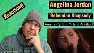 First Time Hearing!! | Angelina Jordan Singing BOHEMIAN RHAPSODY | Reaction!! | Americas Got Talent!