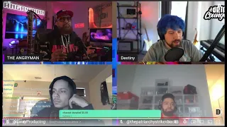 Non-black Biracial Dusty 1040's Angry Black Male tells Destiny the Solution is to Cease Welfare -_-