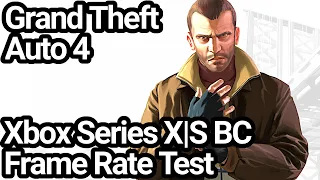 Grand Theft Auto 4 Xbox Series X|S vs Xbox One X Frame Rate Comparison (Backwards Compatibility)