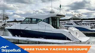 2022 Tiara Yachts 39 Coupe Yacht Tour SkipperBud's