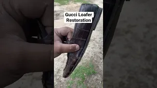 Gucci Loafer Restoration