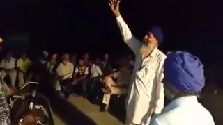 Punjabi Boliyan Jago With Dhol With Old Uncle