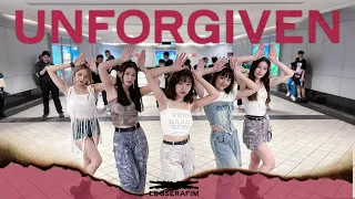 [KPOP IN PUBLIC CHALLENGE] LE SSERAFIM(르세라핌)-‘UNFORGIVEN’ Dance Cover by ZOOMIN From Taiwan