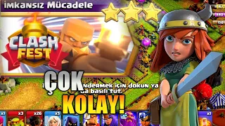 İMKANSIZ MÜCADELE NASIL ÜÇLENİR? Bu Kadar Kolay Olamaz ! - clash of clans