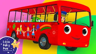 Color Buses + More Vehicle Songs ! | 🚌Wheels on the BUS Songs! 🚌 Nursery Rhymes for Kids