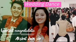 IAS Akshat Jain 💕wife Nikita Bafna Dance Video ✨IAS Akshat Jain Marriage ❤#viral #akshatjain #ias