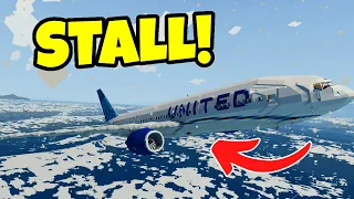 Overweight PLANE EMERGENCY WATER LANDING In Stormworks Plane Crash Survival!