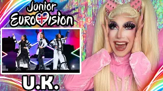 🇬🇧 STAND UNIQU3 - Back to Life - United Kingdom (LIVE) | American Reacts to Junior Eurovision 2023