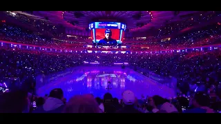 NY Rangers 2024 Playoff Round 1 Game 1 (partial) Intro and Baba O Riley