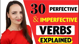 154. Russian Perfective & Imperfective verbs | Verb Aspects in Russian Language | Russian Grammar