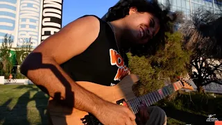 Highway Star - Damian Salazar - (Deep Purple Amazing Guitar Cover) - ON THE STREET