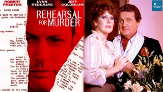 Rehearsal for Murder (1982) | Full Movie | Robert Preston, Lynn Redgrave, Patrick Macnee