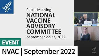 NVAC | September 2022 | Universal Flu Vaccine and Dementia Panel