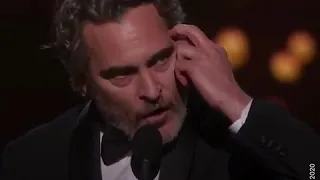 Joaquin Phoenix - Oscars Acceptance Speech