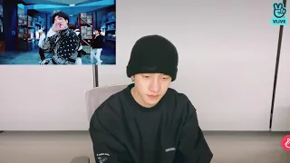 [ENG SUB] 210207 Stray Kids Bang Chan listening to TREASURE's MMM