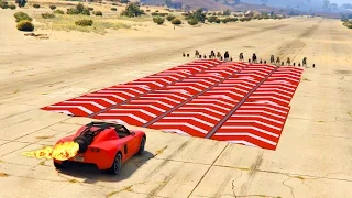 GTA 5 - ROCKET CAR VS SPEED NERFS! (GTA 5 Rocket Voltic Test)