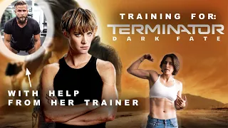 I Trained Like Mackenzie Davis For 4 WEEKS and got SHREDDED - Terminator Dark Fate Training Program