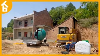 Genius Man Building Garden House in the Wilderness | Diy Transforms Completed