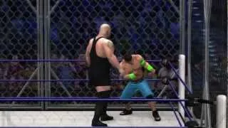 WWE No Way Out - John Cena vs Big Show - Steel Cage Match Full Match PPV Match Sim