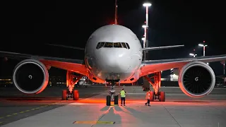 GE90-115B | Turkish Cargo Boeing 777F Engine Startup