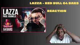 Lazza prod. 808Melo | Red Bull 64 Bars REACTION