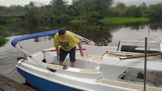 Como instalar um Toldo/Capota num veleiro.