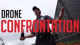 KICKED-OUT for flying a Drone - (TWO Drone Confrontations) - KEN HERON