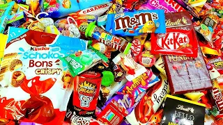 New 101 candies opening,  M&M's kit kat chupa chups twix Ferrero oreo dairy milk milka candies bar