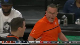 Ref Gives Coach Technical Foul In Reaction Making A HORRIBLE Call On The Play Before #WNBA