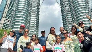 PETRONAS TWIN TOWERS - the INSIDE and OUTSIDE | KUALA LUMPUR, MALAYSIA | SKYE and Family