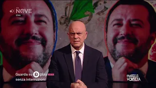 Crozza e il monologo su Salvini, il capitano volante