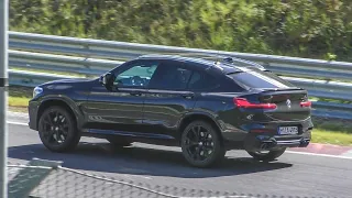 BMW X4M Competition Testing Hard on the Nürburgring!