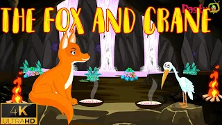 English stories- The Fox and crane | English moral stories || Stories for All || Bas tv English