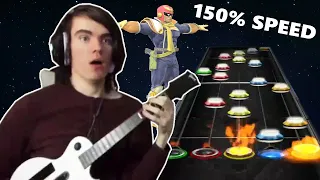 FCing "the hardest guitar hero solo ever" at 150% Speed
