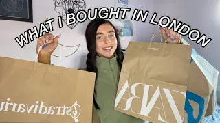 ZARA, STRADIVARIUS, PRIMARK, UO | WHAT I BOUGHT IN LONDON HAUL