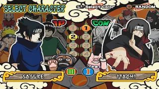 Sasuke VS Akatsuki (INSANE) - Naruto Shippuden Ultimate Ninja 4