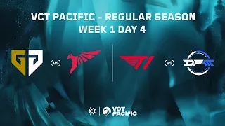 T1 vs. DFM - VCT Pacific - Regular Season - Week 1 Day 4